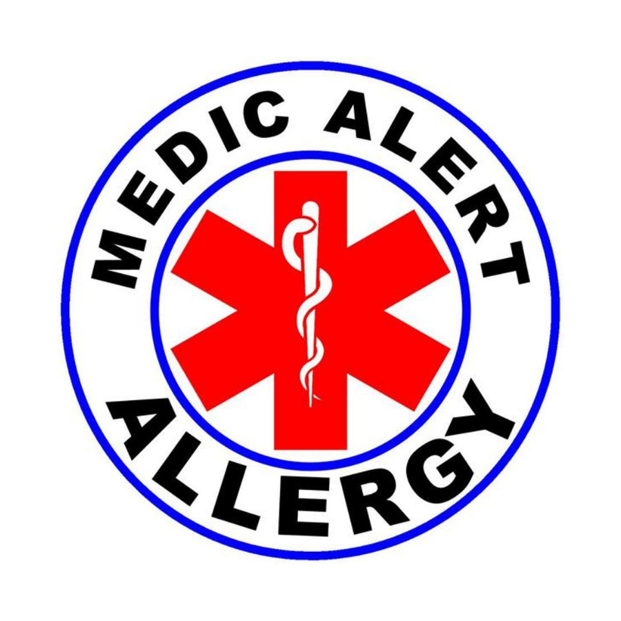 Medic Alert Allergy Temporary Tattoo MedStyle